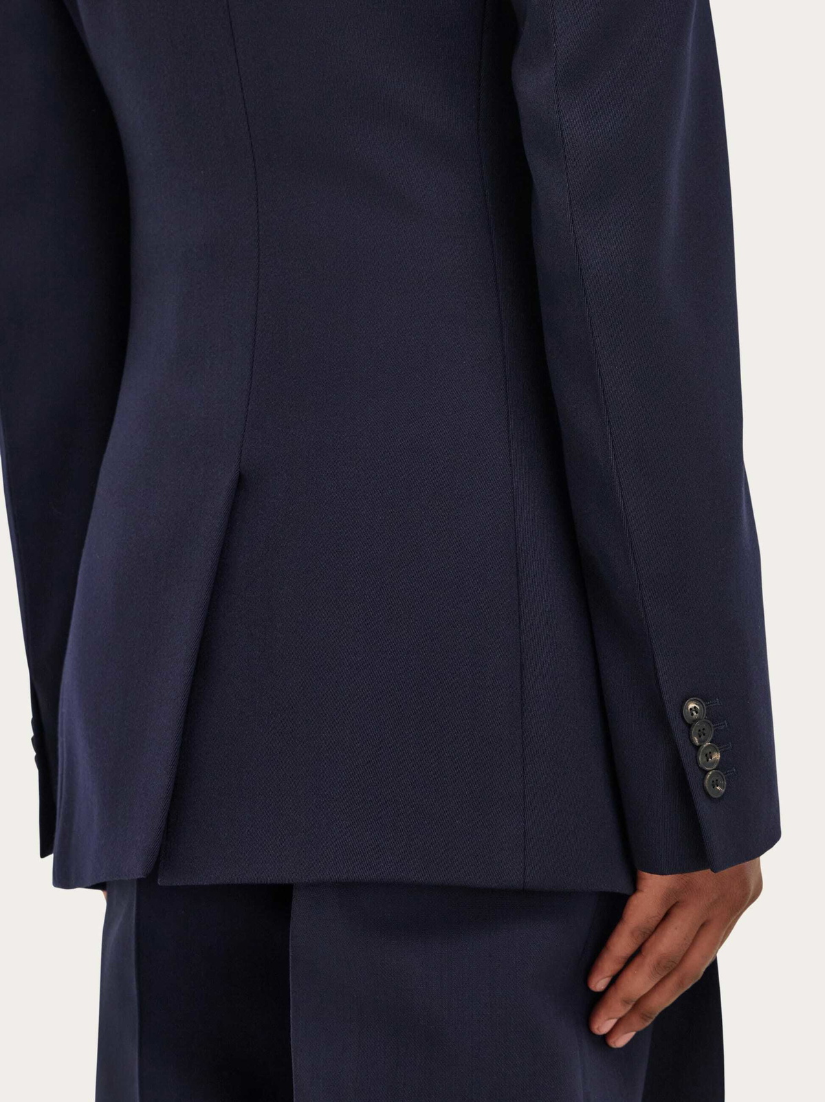 Ferragamo Mens Double breasted blazer in Blue