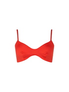 MC2 Saint Barth Woman Orange Scoop Bralette Beach Top May