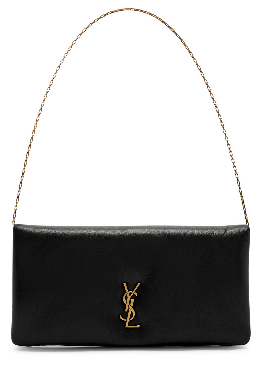 Saint Laurent Black Calf Leather Bos Taurus Wallet main image 0
