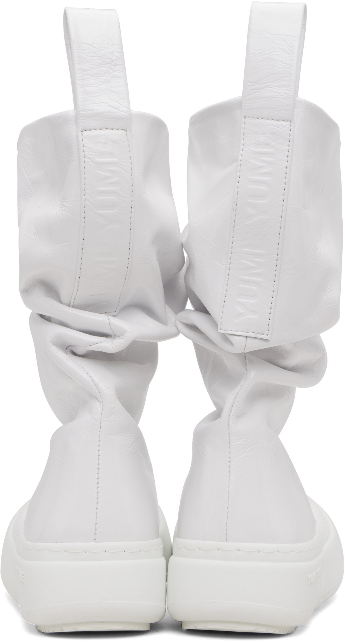 YUME YUME White Fisherman Low Boots