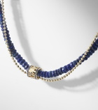 Sydney Evan 14kt gold necklace with lapis lazuli and diamonds