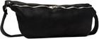 Guidi Black Leather Belt Bag