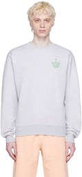 Maison Kitsuné Gray Hotel Olympia Edition Crest Sweatshirt