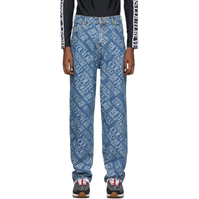 Photo: Versace Jeans Couture Indigo Baggy Jeans