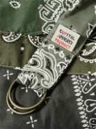 KAPITAL - Bandana-Print Cotton Belt Bag