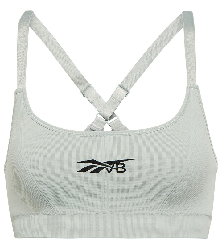 Photo: Reebok x Victoria Beckham Logo sports bra