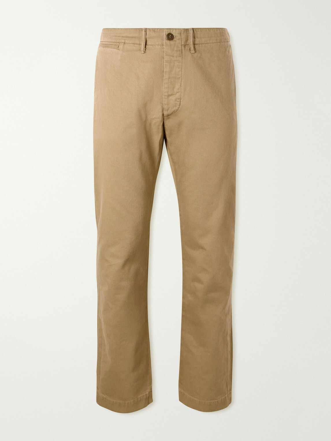 RRL - Straight-Leg Cotton-Twill Trousers - Neutrals