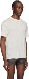 Satisfy Off-White Crewneck T-Shirt