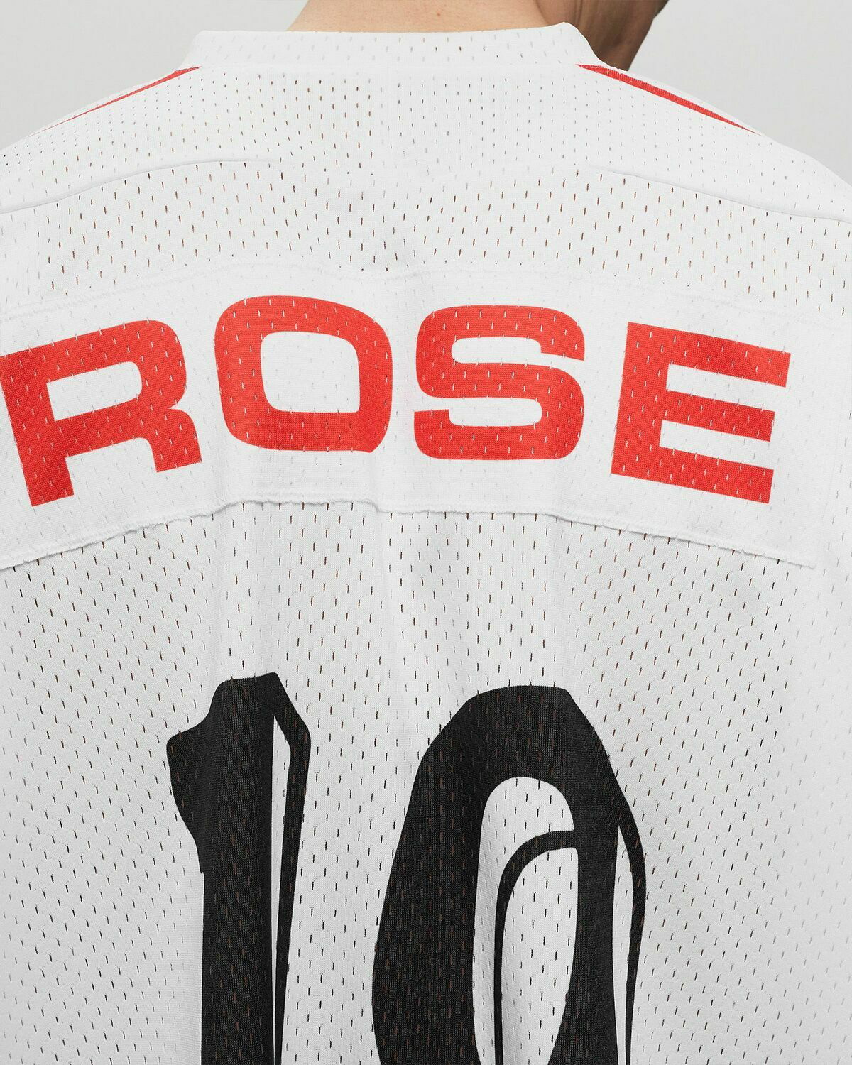 MARTINE ROSE ホワイト Football オーバーサイズ Tシャツ Martine Rose Men's' Oversized Football T-Shirt in White | LN-CC®