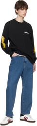 WACKO MARIA Blue Washed Jeans