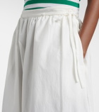 Polo Ralph Lauren Belted cotton and silk balloon pants