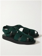 The Row - Nubuck Sandals - Green