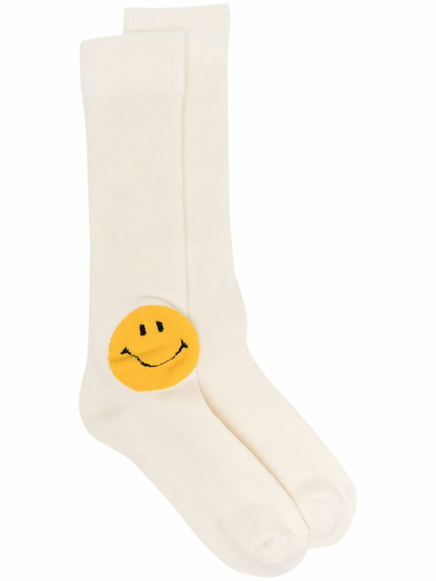 Photo: JOSHUA SANDERS - Smiley Logo Cotton Socks