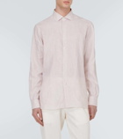 Zegna Striped Oasi Lino shirt