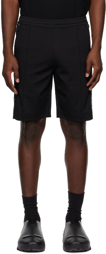 Photo: Givenchy Black Chito Edition 4G Webbing Bermuda Shorts
