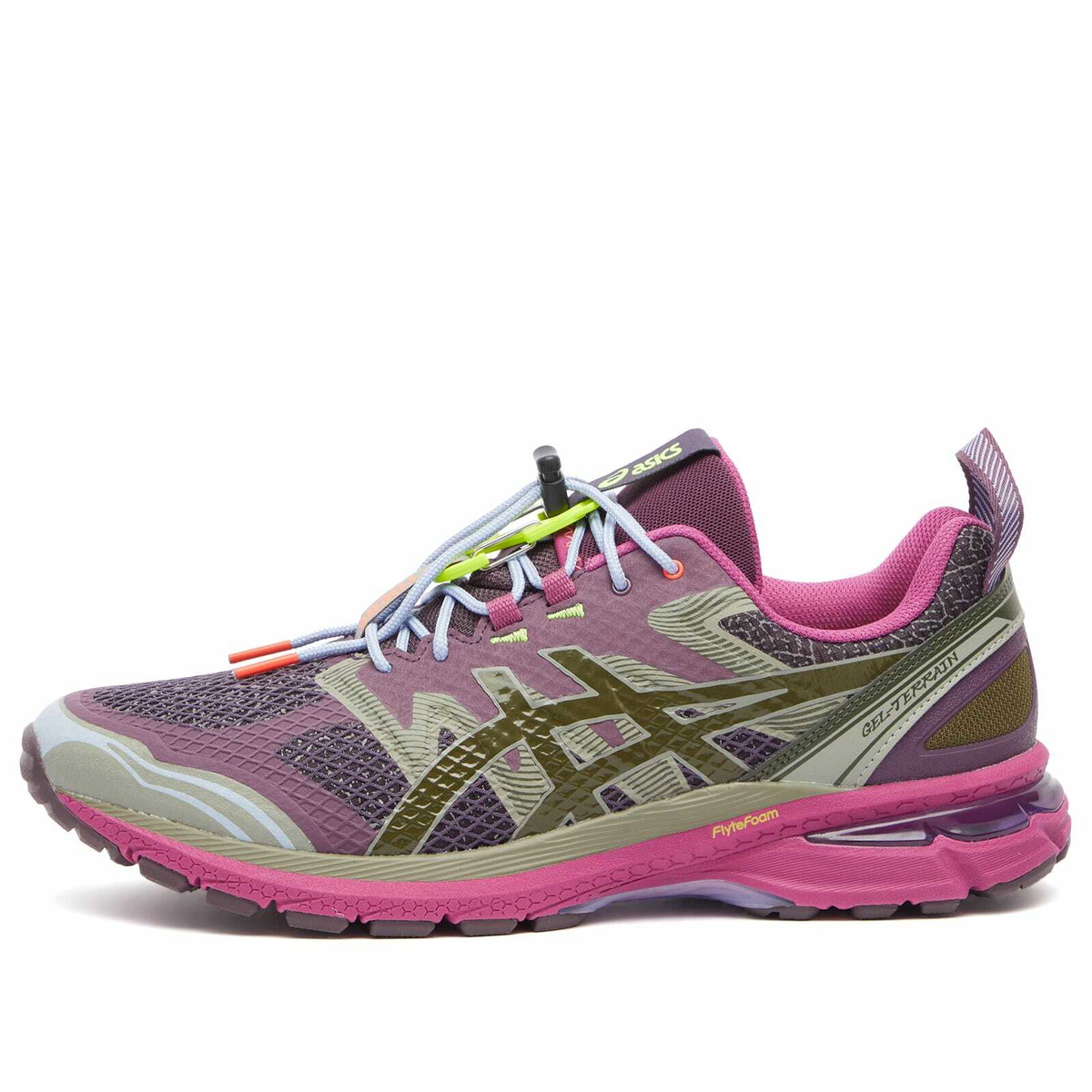 Asics x Up-There Gel-Terrain Sneakers in Pink/Purple ASICS Asics x Up-There Gel-Terrain Sneakers in Pink/Purple ASICS