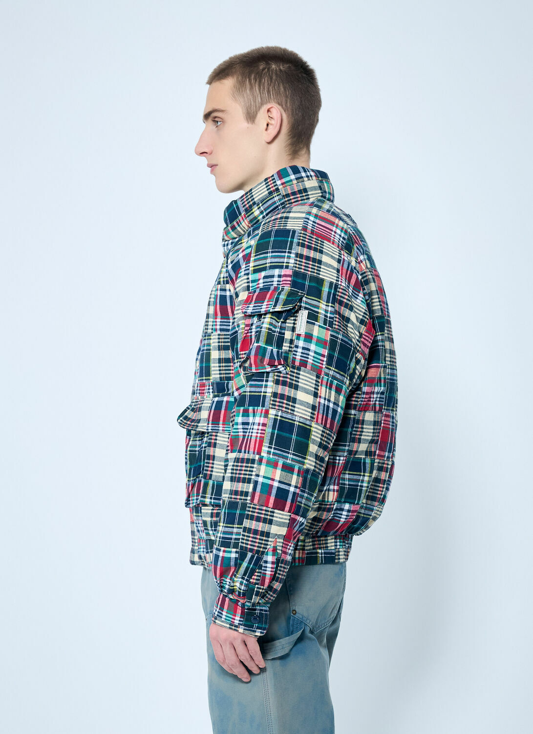thisisneverthat® Patchwork Multi Pocket Down Jacket thisisneverthat