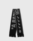 A Bathing Ape JACQUARD BAPE LOGO LONG SCARF Black Men