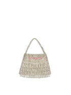 MC2 Saint Barth Shiny Silver Mini Bag Pearl