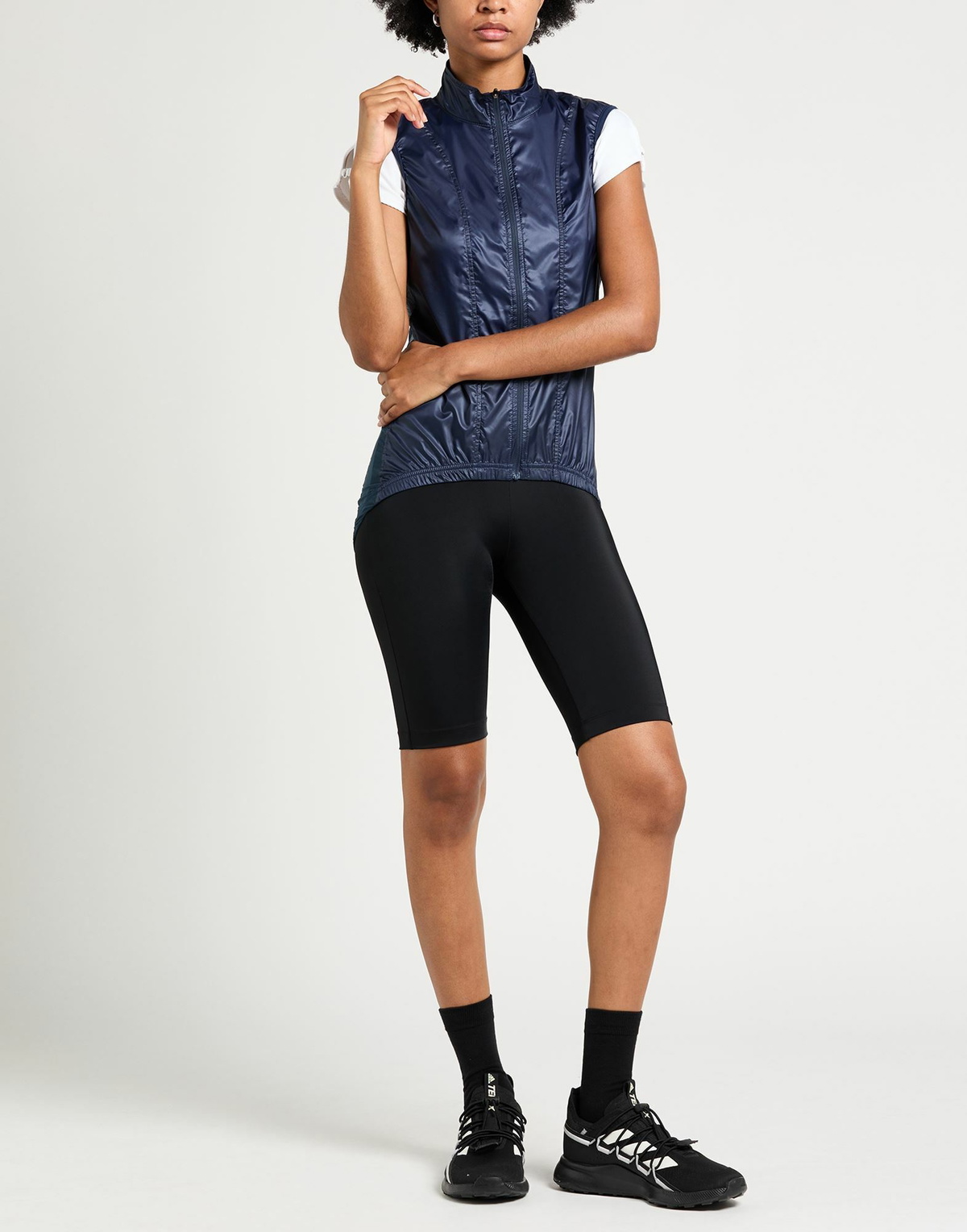 Café Du Cycliste Womens Vest in Navy