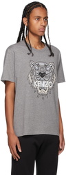 Kenzo Grey Tiger Classic T-Shirt