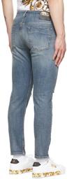 Versace Jeans Couture Indigo Slim-Fit Jeans