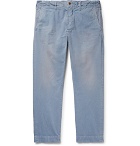 Polo Ralph Lauren - Slim-Fit Tapered Washed Cotton-Twill Chinos - Men - Blue