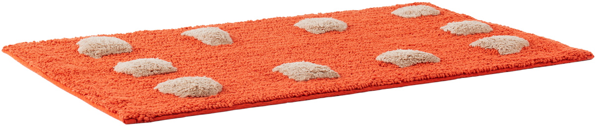 Cold Picnic Orange Wisdom Teeth Bath Mat