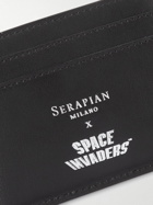 Serapian - Space Invaders Printed Stepan Coated-Canvas and Leather Cardholder