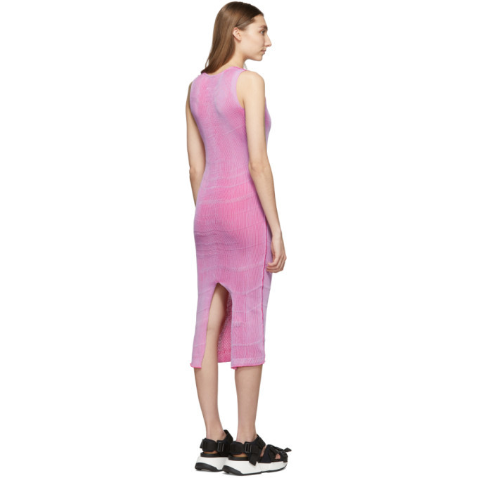 maison margiela pink dress Maison Margiela Bow Mini Dress In Pink