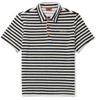 Missoni - Striped Cotton-Blend Terry Polo Shirt - Blue