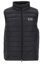 EA7 Logo Printed Quilted Padded Gilet