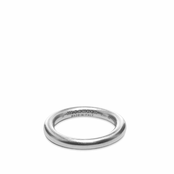 Photo: Jil Sander Men's Classic Ring 1 in Silver