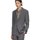 Z Zegna Grey Wool Travel Suit