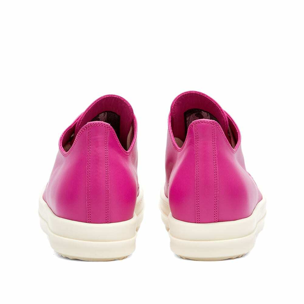 Rick Owens Women's Low Sneakers in Hot Pink/Milk Rick Owens