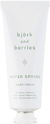 bjork and berries Never Spring Hand Cream, 50 mL