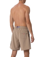 MC2 Saint Barth Beige Classic Stretch Comfort Travel Swim Shorts