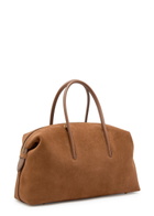 Demellier The Stockholm Midi Suede top Handle bag - Tan - One Size
