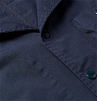 Arpenteur - Cotton-Twill Hooded Jacket - Navy