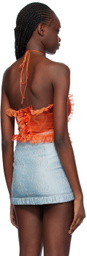 Nodress SSENSE Exclusive Orange Camisole