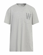 Woolrich Mens T-shirt Light in Grey