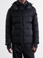 Moncler Grenoble - Montgetech Quilted Stretch-Shell Hooded Down Ski Jacket - Black