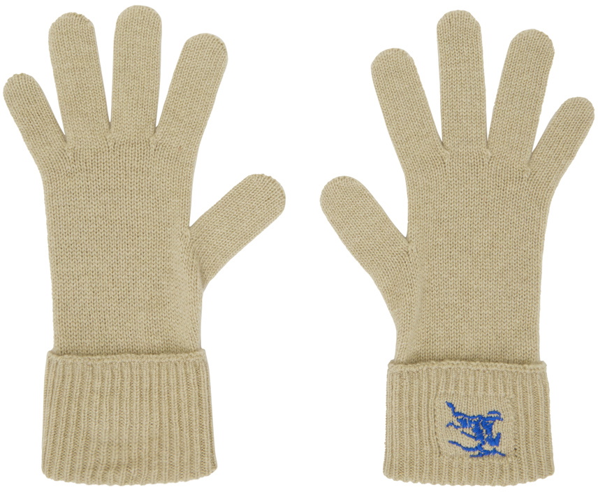 Photo: Burberry Beige Cashmere Blend Gloves