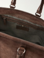 Officine Creative - Quentin 009 Suede Weekend Bag