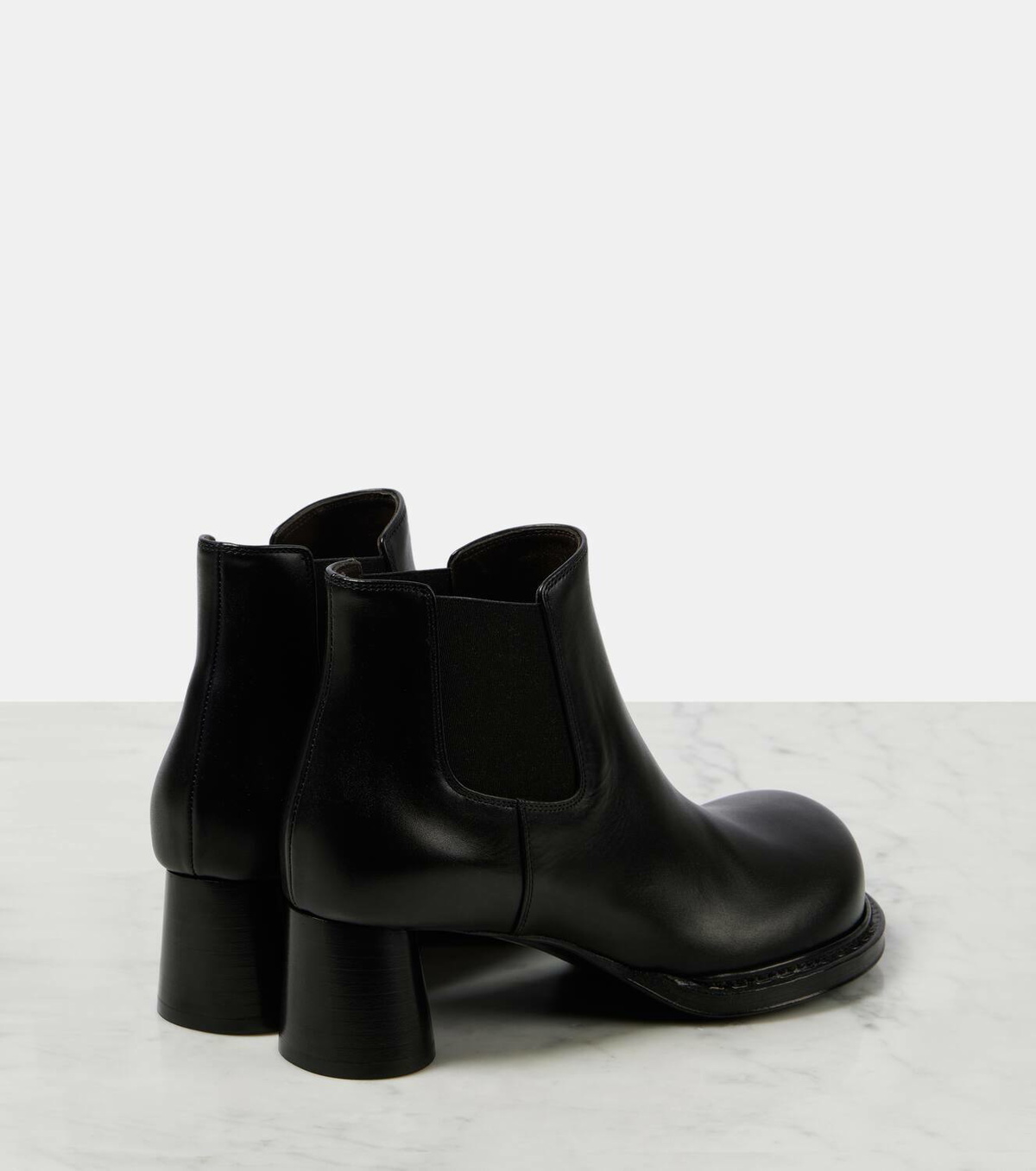 Bottega Veneta Cliff 50 leather ankle boots Bottega Veneta