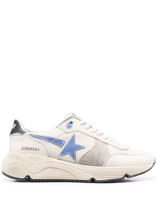 Photo: GOLDEN GOOSE - Running Sole Leather Sneakers