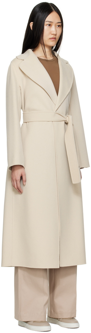 S Max Mara Off-White Poldo Coat S Max Mara