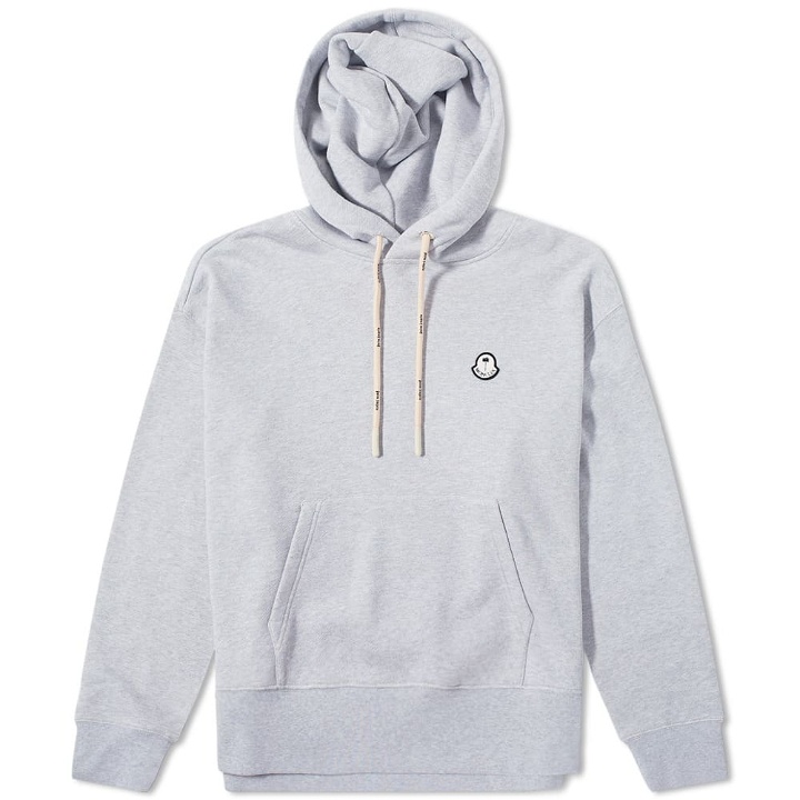 Photo: Moncler Men's Genius x Palm Angels Angry Bear Popover Hoody in Grey