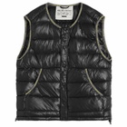 KA_YO_Prototype Men's Lightweight Down Vest in Black