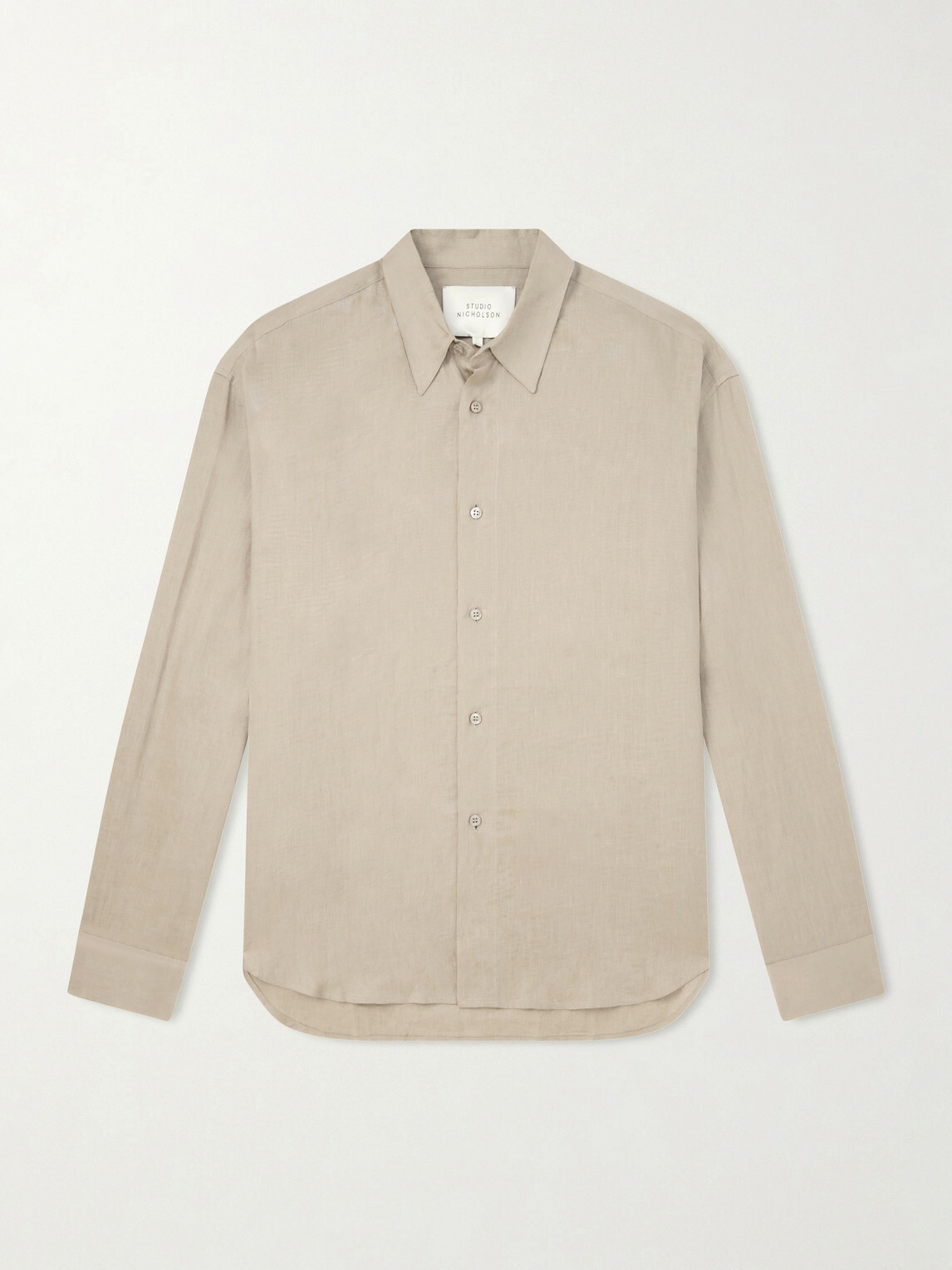 Studio Nicholson - Rafe Linen Shirt - Neutrals